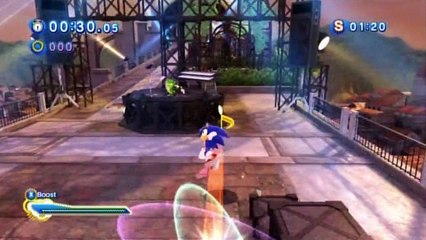 Let's Play Sonic Generations Part 12:Vector Is A Cheating Fake...
