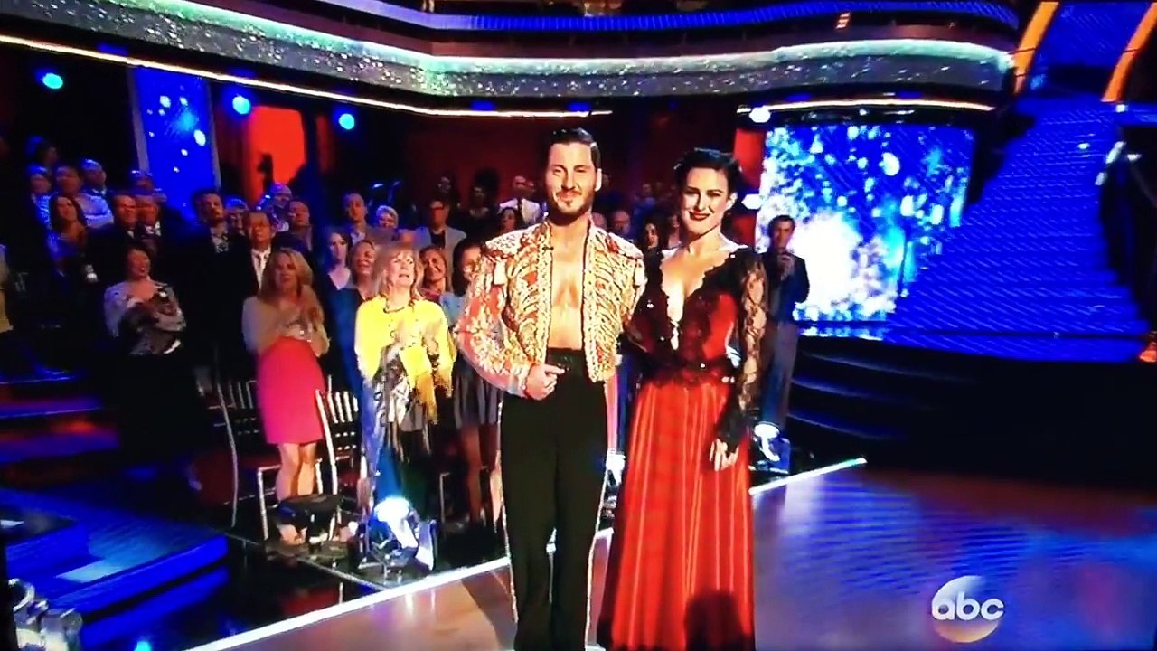 Rumer Willis and Val Chmerkovskiy Week 8 Paso Doble Trio with Artem