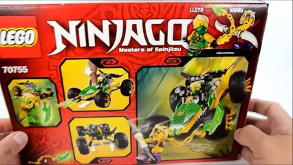 LEGO® NINJAGO™ Lloyd’s Jungle Raider w/ Jade Blade 70755 Speed Build