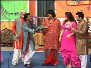 IFTIKHAR THAKUR & ZAFRI BEST PERFORMANCE [PAKISTANI STAGE DRAMA] - TOTAL FUNNY PARTS ONLY