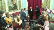 Maduro recibe a expresidentes latinoamericanos invitados por la oposición