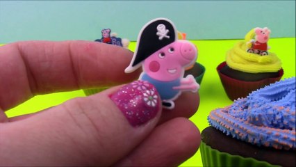 Peppa Pig Play Doh Surprise Cupcakes! Thomas the Tank Peppa Pig! Opening TOYS