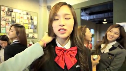 [TWICE 1st CF] Skool Look Uniform CF - Behind The Scene