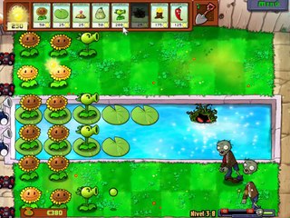 Plantas Vs. Zombies - Gameplay - Nivel 3 - 8