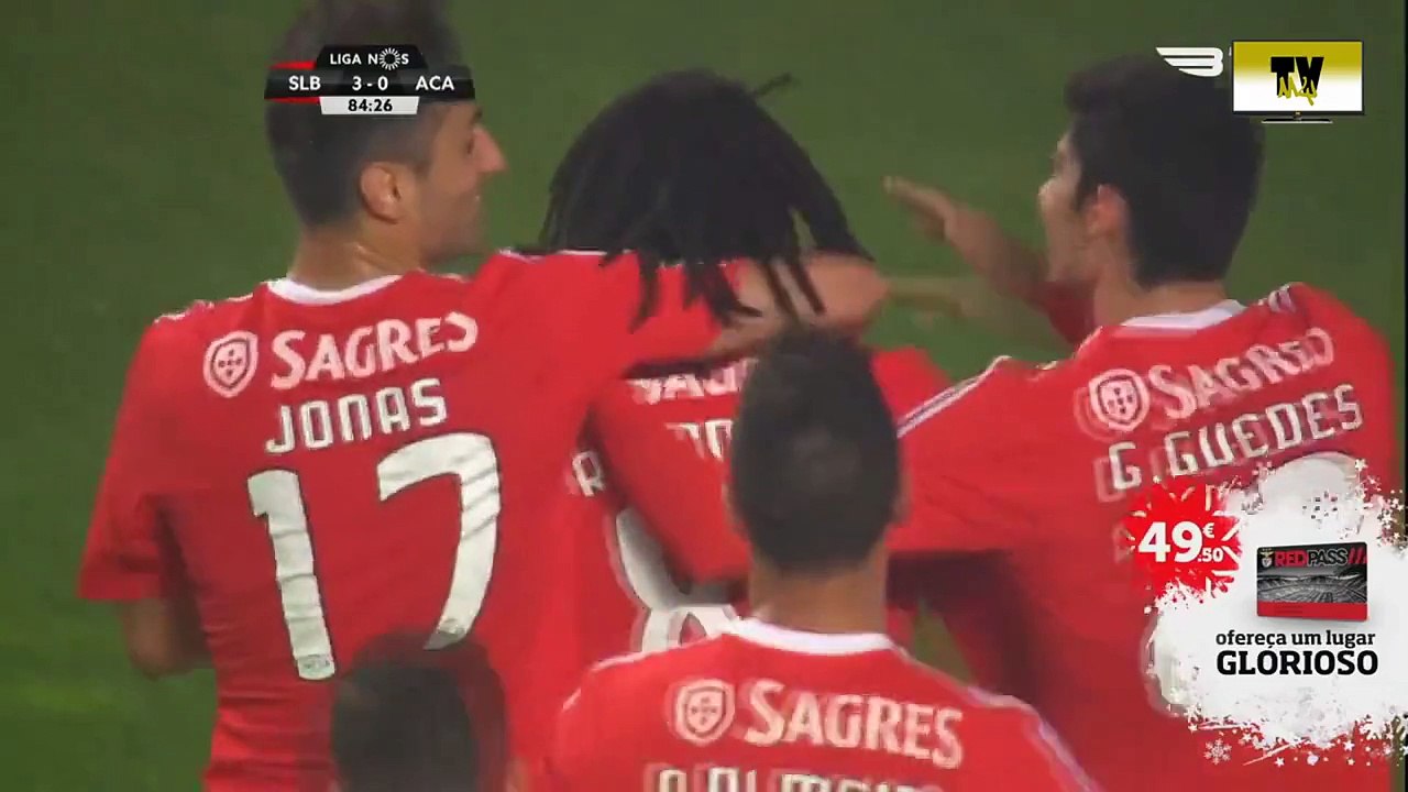 18-Year-Old Renato Sanches Unbelievable Goal!!! Benfica 3-0 Academica (05.12.2015) Primeira Liga