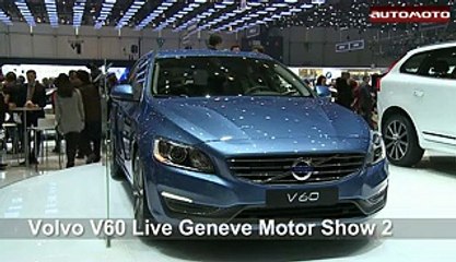 Volvo V60 Live Geneve Motor Show 2013 - Video Dailymotion