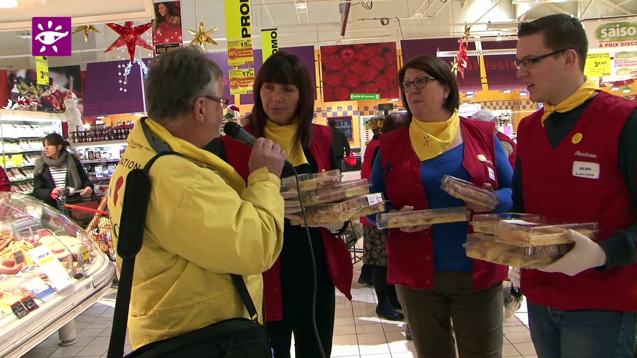 telethon 2015 à longuenesse "auchan"