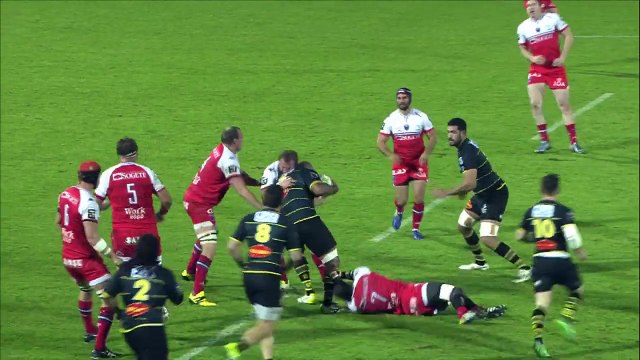 TOP 14 - La Rochelle - Grenoble : 33-16 - Essai Kévin Gourdon (LAR) - J10 - Saison 2015/2016