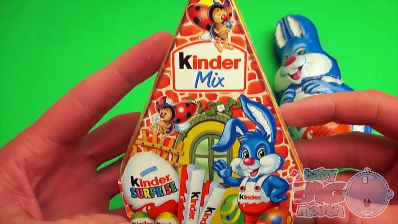 Kinder Surprise Eggs New Easter Opening & Unboxing