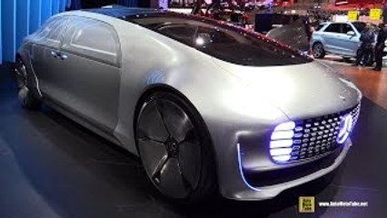 Mercedes Autonomous Driving Car Concept F015