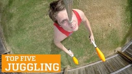 TOP FIVE JUGGLING | PEOPLE ARE AWESOME