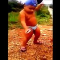 CUTE LITTLE BOY obese dancing