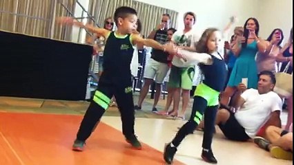 Two Awesome Dancing Kids