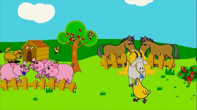 Мультики для самых маленьких. Ферма чисел. Цифры от 1 до 3. Считаем животных. Babyfirsttv