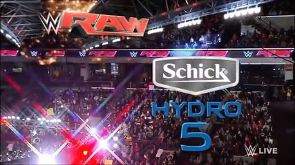WWE RAW, Daniel Bryan & Roman Reigns vs Rollins & the Authority, Bryan Speared by Reigns, Feb9, 2015