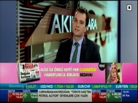 Ali Kırali Odeabank Ekonomik Araştırmalar ve Stratejik Planlama Direktörü Akıllı Para Bloomberg HT 26.11.2015