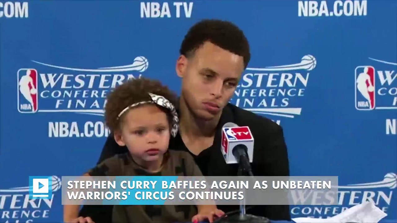 Stephen Curry baffles again as unbeaten Warriors' circus continues