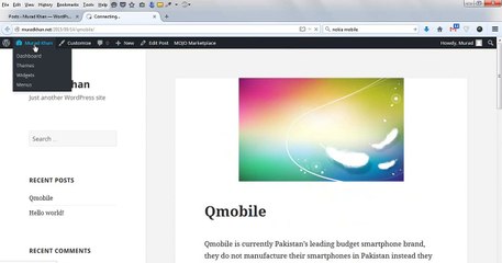 WordPress Training Class 3 Post Categories, Tags