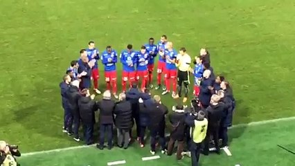 Hommage à Arturo Samassa hier à d'Ornano