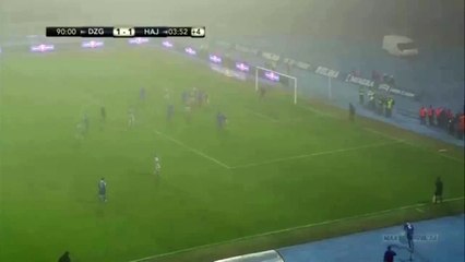 Soudani marque à la dernière seconde et montre son soutien à son père, malade!