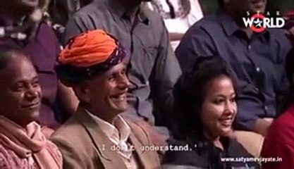 Aamir Khan excellent reply to politician. Think Before giving #Vote