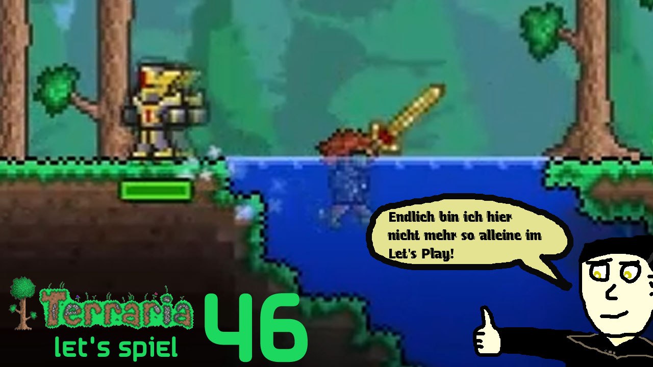 Terraria 'Let's Spiel' (Let's Play) 46: Gemeinsames Abenteuer
