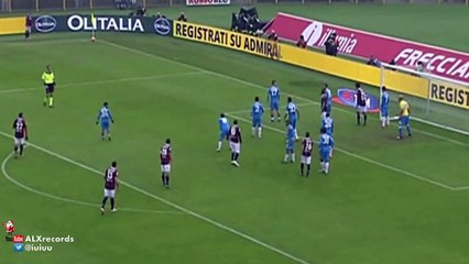 Luca Rossettini Goal Bologna vs Napoli 2-0 (Seria A) 2015