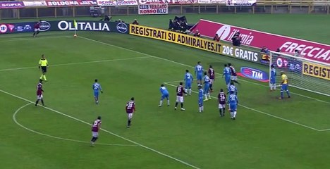 Luca Rossettini Goal - Bologna 2 - 0 Napoli - 06_12_2015