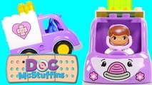 Doc McStuffins Rosie the Ambulance Disney Junior Lego Duplo   Play Doh Surprise Egg