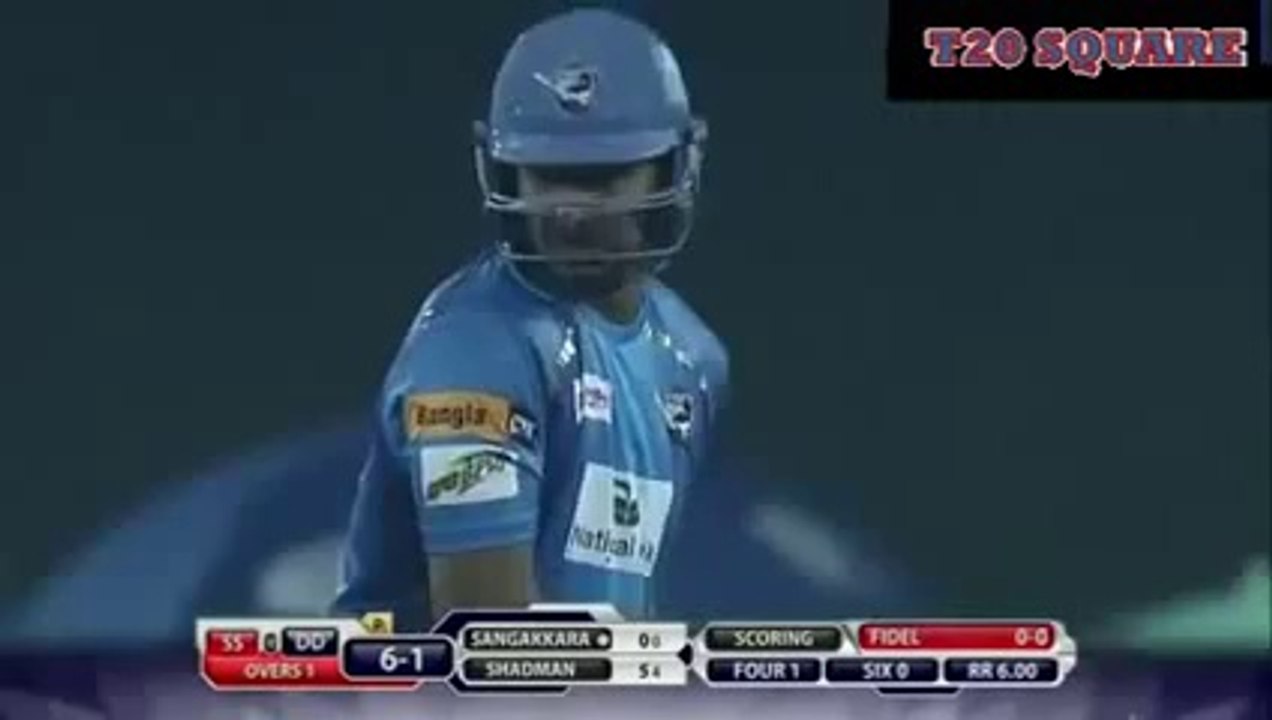 Kumar Sangakkara 75 (56) vs Sylhet Super Stars -BPL 2015
