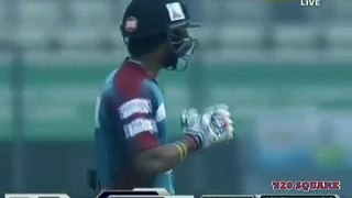 Shahid Afridi SUPER SPELL - 2-5 in BPL 2015