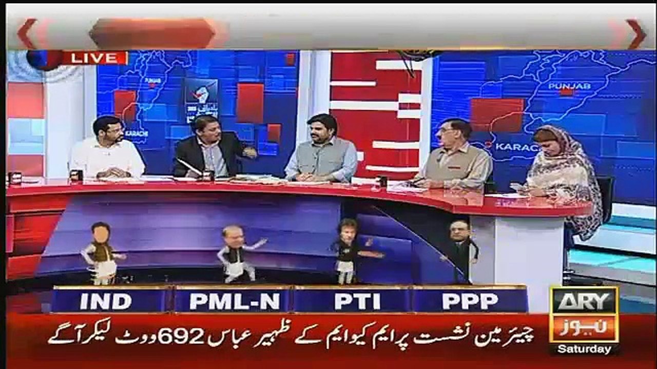 Faisal Raza Abidi Shows Anger To Arshad Sharif