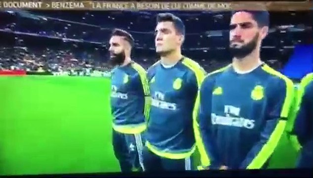 Benzema explique son crachât après la marseillaise lors du Classico Real-Barca