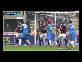 Gonzalo Higuain INCREDIBLE SKILLS _ GOAL BOLOGNA 2 1 NAPOLI 6 12 2015