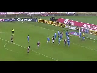 Luca Rossettini Goal - Bologna 2 - 0 Napoli - 06_12_2015 -