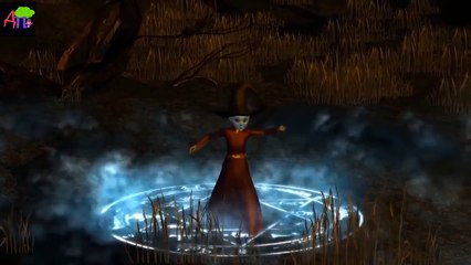 Семья пальчиков ведьм 3D | Хеллоуин | With Finger Family 3D in Russian