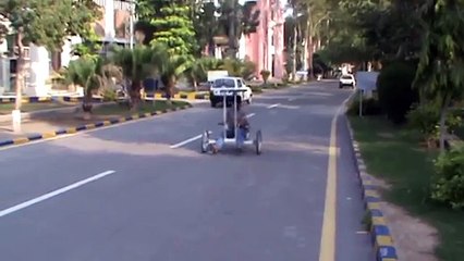 Solar powered vehicle Pakistani talent