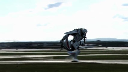 Spectacular landing at Frankfurt Airport