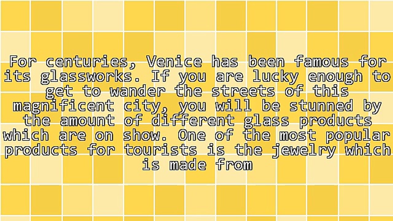 All About Venetian Glass Beads