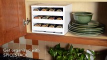 YouCopia SpiceStack® Spice Racks Organizer for Kitchen Cabinets