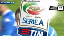Gonzalo Higuain Unbelievable Hat-Trick Goal - Bologna 3-3 Napoli - Serie A - 06.12.2015