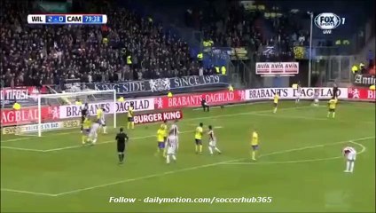 2-0 Erik Falkenburg Fantastic Winning Goal _ Willem II Tilburg v. SC Cambuur - 06.12.2015 HD