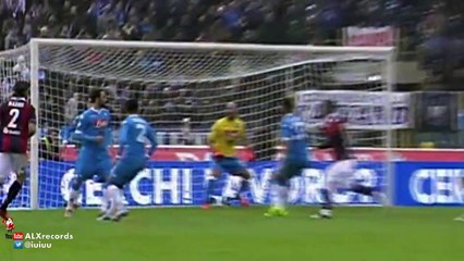 Bologna vs Napoli 3-2 All Goals and Highlights 2015