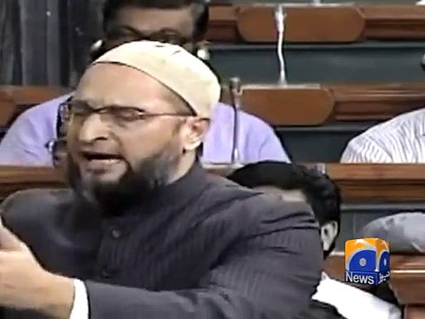 Indian MP Asaduddin Owaisi speech on growing intolerance in India - Geo Reports