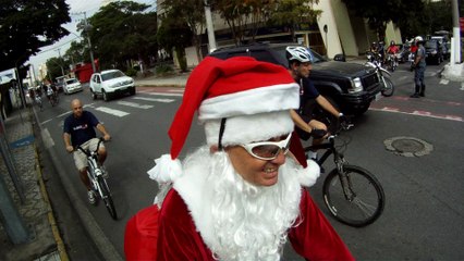 Aniversário de Taubaté, Passeio ciclístico, Papai Noel com 100 bikers, SP, Brasil, 05 de Dezembro de 2015, (4)