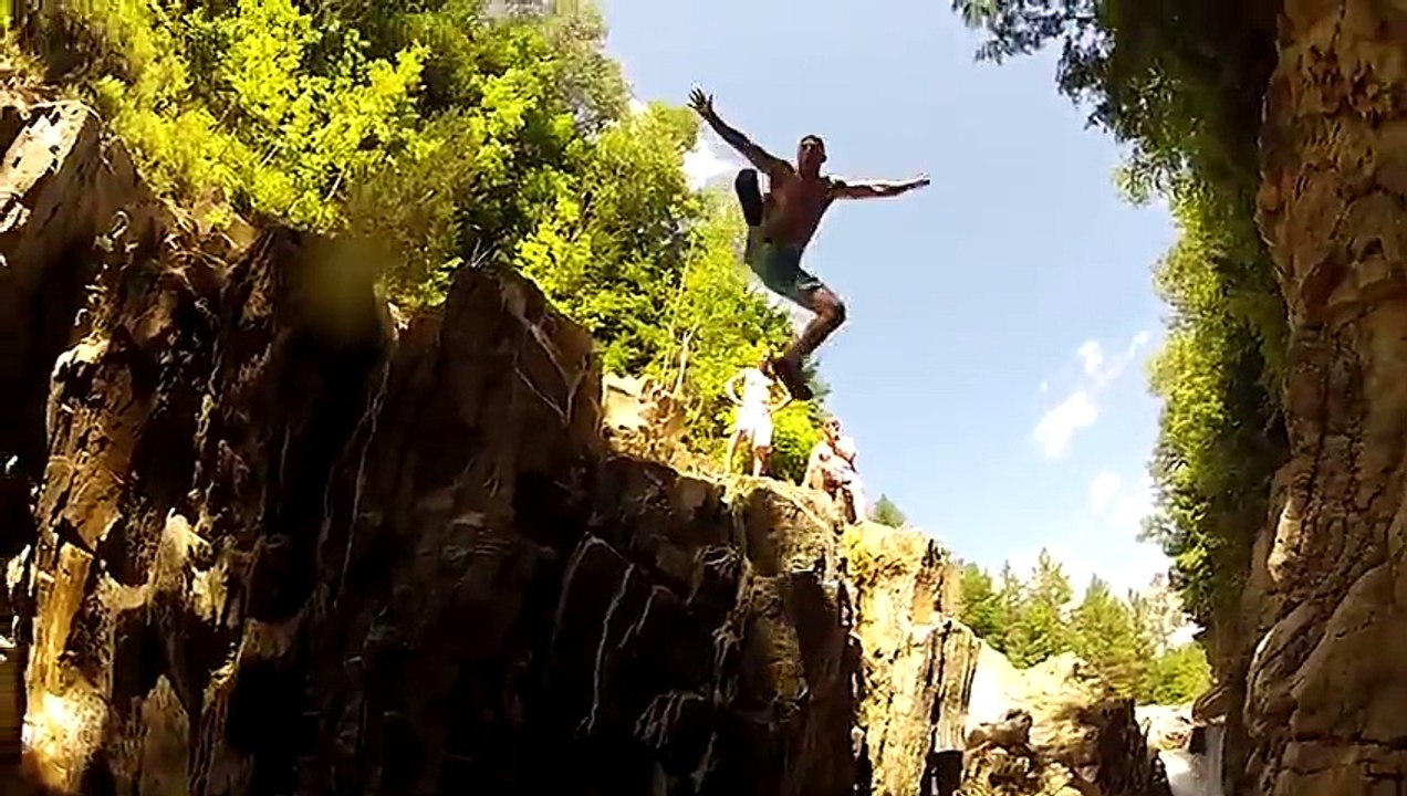 Cliff Jumping Adventure in Central VT