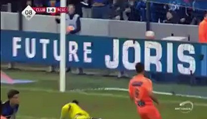 Jelle Vossen amazing Goal Club Brugge 1 0 Charleroi 06.12.2015 HD
