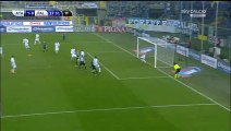 Germán Denis Goal - Atalanta 1-0 Palermo - 06-12-2015