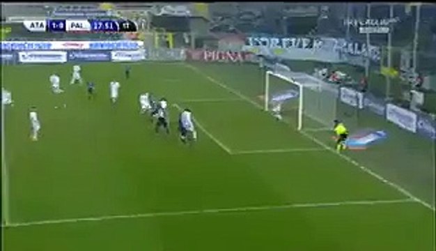 Germán Denis Goal - Atalanta 1-0 Palermo - 06-12-2015 -