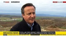 David Cameron On RAF Airstrikes In Syria
